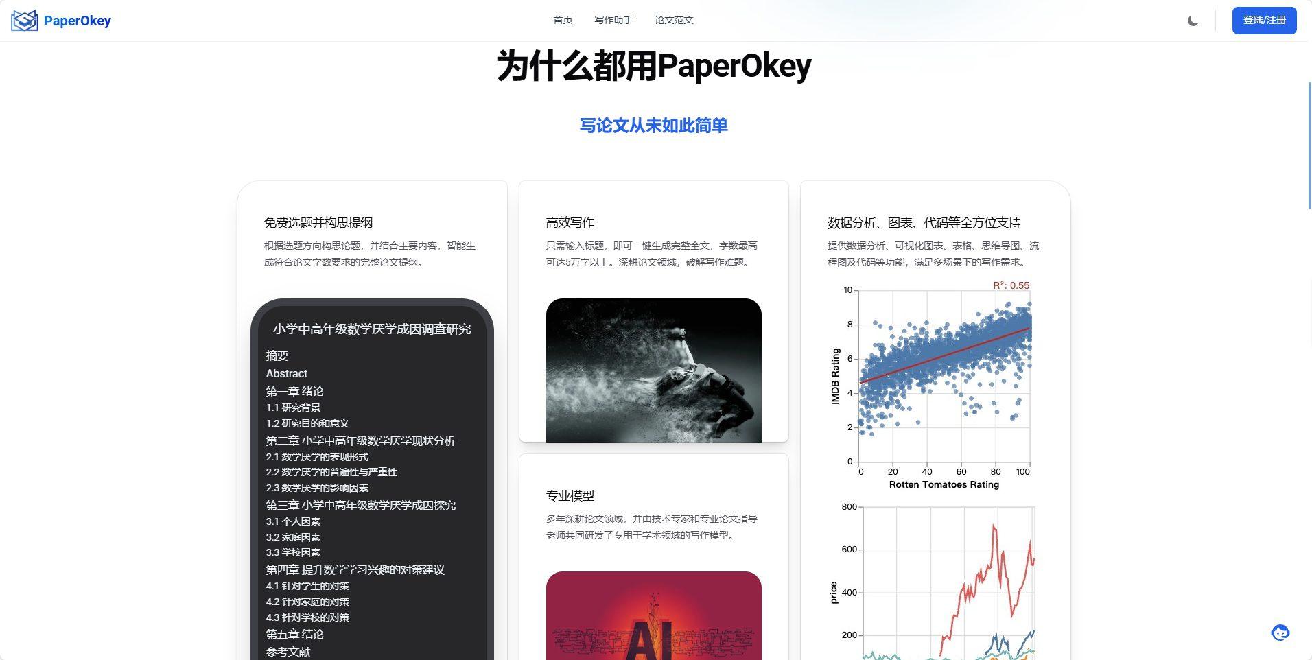 PaperOkey论文写作助手